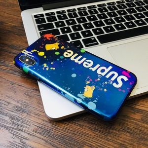 Supreme Simpsons iPhone X case